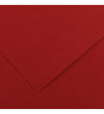 Foglio Colorline - 70x100 cm - 220 gr - rosso granata - Canson
