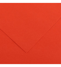 Foglio Colorline - 70x100 cm - 220 gr - rosso vivo - Canson