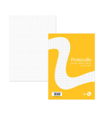 Foglio protocollo - A4 - 5 mm - 60 gr - BM - conf. 20 pezzi
