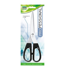 Forbice 4331 Professional - 21,5 cm - lama acciaio inox - nero/grigio - Lebez