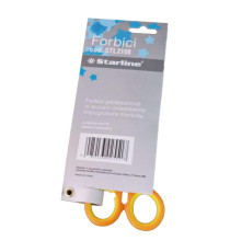 Forbici - 17,8 cm - lama in acciaio - impugnatura morbida - arancione - Starline Forbici - 17,8 cm - lama in acciaio - impugnatura morbida - arancione - Starline