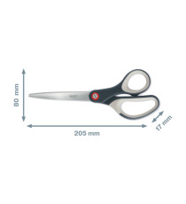 Forbici Cosy - 205 mm - acciaio - grigio - Leitz Forbici Cosy - 205 mm - acciaio - grigio - Leitz