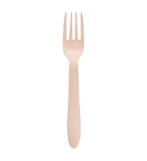 Forchetta monouso in legno - 16,5 cm - Signor Bio - conf. 100 pezzi Forchetta monouso in legno - 16,5 cm - Signor Bio - conf. 100 pezzi