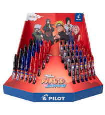 Frixion Ball e Clicker Naruto - colori assortiti - Pilot - expo 96 pezzi Frixion Ball e Clicker Naruto - colori assortiti - Pilot - expo 96 pezzi