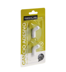 Gancio adesivo - mod.R - Perfetto - conf. 2 pezzi Gancio adesivo - mod.R - Perfetto - conf. 2 pezzi
