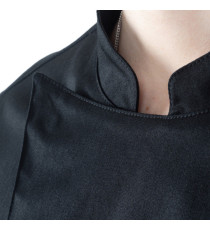 Giacca cuoco Adriano - da uomo - manica lunga - taglia M - nero - Giblor's Giacca cuoco Adriano - da uomo - manica lunga - taglia M - nero - Giblor's