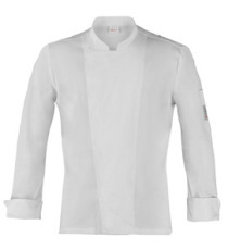 Giacca cuoco Augustin - da uomo - manica lunga - taglia L - bianco - Giblor's Giacca cuoco Augustin - da uomo - manica lunga - taglia L - bianco - Giblor's