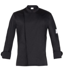 Giacca cuoco Augustin - da uomo - manica lunga - taglia M - nero - Giblor's Giacca cuoco Augustin - da uomo - manica lunga - taglia M - nero - Giblor's