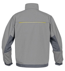 Giacca da lavoro Mach 2 Corporate - tela/poliestere/cotone - taglia L - grigio chiaro/grigio scuro - Deltaplus Giacca da lavoro Mach 2 Corporate - tela/poliestere/cotone - taglia L - grigio chiaro/grigio scuro - Deltaplus