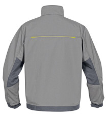 Giacca da lavoro Mach 2 Corporate - tela/poliestere/cotone - taglia XL - grigio chiaro/grigio scuro - Deltaplus Giacca da lavoro Mach 2 Corporate - tela/poliestere/cotone - taglia XL - grigio chiaro/grigio scuro - Deltaplus