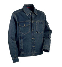 Giacca di jeans Basel - taglia 52 - blu navy - Cofra Giacca di jeans Basel - taglia 52 - blu navy - Cofra