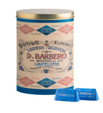 Gianduiotti - in scatola di metallo - gusto caramello salato - 150 gr - Barbero Gianduiotti - in scatola di metallo - gusto caramello salato - 150 gr - Barbero