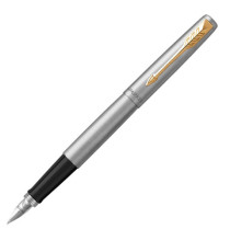 Gift Set DUO - Jotter stainless steel GT sfera + stilografica - punta media - Parker Gift Set DUO - Jotter stainless steel GT sfera + stilografica - punta media - Parker