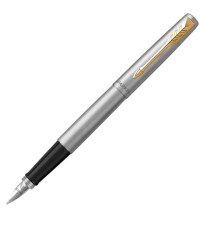 Gift Set DUO - Jotter stainless steel GT sfera + stilografica - punta media - Parker Gift Set DUO - Jotter stainless steel GT sfera + stilografica - punta media - Parker