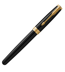 Gift Set DUO - Sonnet Black GT + stilografica + sfera - punta media - Parker Gift Set DUO - Sonnet Black GT + stilografica + sfera - punta media - Parker