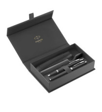 Gift Set IM Black Edition CT - sfera + stilografica - punta media - nero - Parker Gift Set IM Black Edition CT - sfera + stilografica - punta media - nero - Parker
