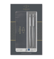 Gift set Jotter Stainless Steel CT - portamine 0,5 mm / sfera M - Parker Gift set Jotter Stainless Steel CT - portamine 0,5 mm / sfera M - Parker
