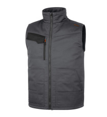 Gilet Stockton3 - multitasche - taglia L - grigio/arancio - Deltaplus Gilet Stockton3 - multitasche - taglia L - grigio/arancio - Deltaplus