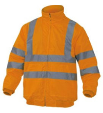 Giubbotto alta visibilità Reno HV - poliestere/poliuretano - taglia XL - arancio fluo - Deltaplus Giubbotto alta visibilità Reno HV - poliestere/poliuretano - taglia XL - arancio fluo - Deltaplus