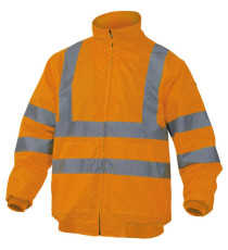 Giubbotto alta visibilità Reno HV - poliestere/poliuretano - taglia XL - arancio fluo - Deltaplus Giubbotto alta visibilità Reno HV - poliestere/poliuretano - taglia XL - arancio fluo - Deltaplus