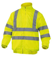 Giubbotto alta visibilità Reno HV - poliestere/poliuretano - taglia XL - giallo fluo - Deltaplus Giubbotto alta visibilità Reno HV - poliestere/poliuretano - taglia XL - giallo fluo - Deltaplus