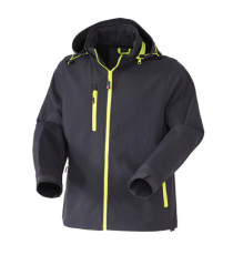 Giubbotto Softshell R Boost - taglia L - antracite/giallo fluo - Rossini Giubbotto Softshell R Boost - taglia L - antracite/giallo fluo - Rossini