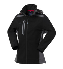 Giubbotto softshell Smarty Lady - taglia L - nero - Rossini Giubbotto softshell Smarty Lady - taglia L - nero - Rossini