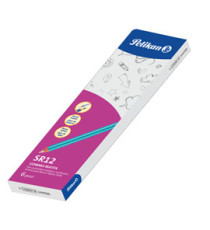 Gomma matita SR-12 - caucciù/legno laccato - Pelikan - conf. 6 pezzi Gomma matita SR-12 - caucciù/legno laccato - Pelikan - conf. 6 pezzi