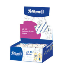 Gomma pane UG20 - bianca - per carboncino e gesso - Pelikan - conf. 20 pezzi
