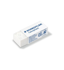 Gomma Rasoplast - 43 x19 x13 mm - per matita - bianca - Staedtler - conf. 30 pezzi Gomma Rasoplast - 43 x19 x13 mm - per matita - bianca - Staedtler - conf. 30 pezzi