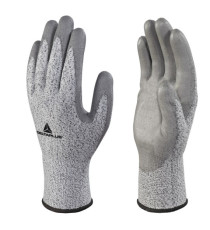 Guanti antitaglio VenicutB04 - maglia tricot econocut - palmo in poliuretano - taglia 08 - grigio - Deltaplus - pack 3 p Guanti antitaglio VenicutB04 - maglia tricot econocut - palmo in poliuretano - taglia 08 - grigio - Deltaplus - pack 3 p