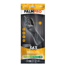 Guanti chemical Safety Palmpro 363 - taglia XL - nitrile - nero - Icoguanti Guanti chemical Safety Palmpro 363 - taglia XL - nitrile - nero - Icoguanti