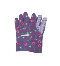 Guanti da giardino bambino - con palmo puntinato - taglia S - PVC - fantasie assortite - Verdemax Guanti da giardino bambino - con palmo puntinato - taglia S - PVC - fantasie assortite - Verdemax