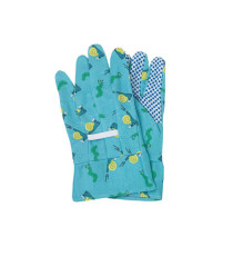 Guanti da giardino bambino - con palmo puntinato - taglia S - PVC - fantasie assortite - Verdemax Guanti da giardino bambino - con palmo puntinato - taglia S - PVC - fantasie assortite - Verdemax