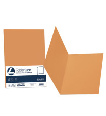 Cartelline semplici Luce - 200 gr - 25x34 cm - arancio - Favini - conf. 50 pezzi