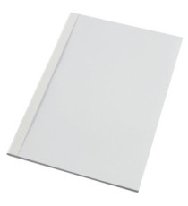Cartelline termiche Optimal - 6 mm - bianco - GBC - conf. 100 pezzi Cartelline termiche Optimal - 6 mm - bianco - GBC - conf. 100 pezzi