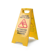 Cartello Pavimento Bagnato - 30x62 cm - PerfettoFactory Cartello Pavimento Bagnato - 30x62 cm - PerfettoFactory