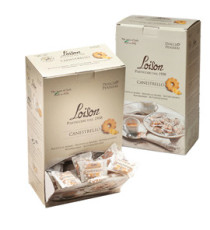 Dispenser biscotti Canestrello - 1250 gr - Loison - conf. 200 biscotti Dispenser biscotti Canestrello - 1250 gr - Loison - conf. 200 biscotti
