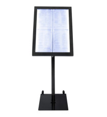 Espositore a LED per esterni/interni - display 4 x A4 - Securit Espositore a LED per esterni/interni - display 4 x A4 - Securit