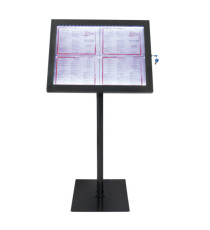 Espositore a LED per esterni/interni - display 4 x A4 - Securit Espositore a LED per esterni/interni - display 4 x A4 - Securit