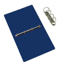 Raccoglitore Presspan - 4 anelli 25 mm - dorso 4 cm - 25x33 cm - blu - Cartotecnica del Garda Raccoglitore Presspan - 4 anelli 25 mm - dorso 4 cm - 25x33 cm - blu - Cartotecnica del Garda