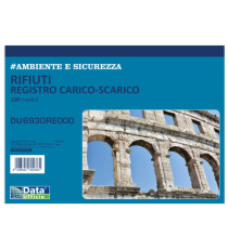 Registro carico/scarico rifiuti - 100 copie - 29,7 x 21,5 cm - DU6930RE000 RENTRI - Data Ufficio