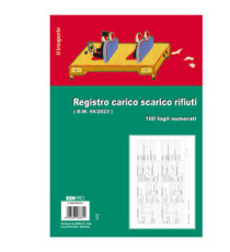 Registro carico/scarico rifiuti - 21,5 x 29,7cm - 100pg - E2868 RENTRI - Edipro Registro carico/scarico rifiuti - 21,5 x 29,7cm - 100pg - E2868 RENTRI - Edipro