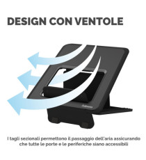 Supporto laptop Breyta - nero - Fellowes Supporto laptop Breyta - nero - Fellowes