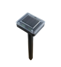 Lampada solare da giardino antitalpe a ultrasuoni GS025 led 1,2W misura 38.5x9.5cm IP44 lampione, segnapassi energia solare Lampada solare da giardino antitalpe a ultrasuoni GS025 led 1,2W misura 38.5x9.5cm IP44 lampione, segnapassi energia solare