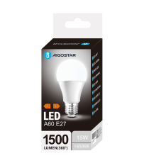 Lampadina led A60 15W attacco E27 1500 lumen 6500K luce fredda D60Hx119mm equivale 99W incadescenza Lampadina led A60 15W attacco E27 1500 lumen 6500K luce fredda D60Hx119mm equivale 99W incadescenza