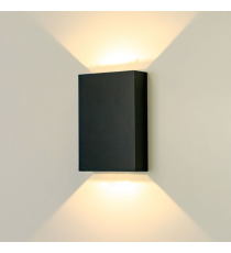 Applique in metallo nera LWL0003 4w 450 lumen 4000k luce naturale misura 123x83x30mm lampada da parete IP65 da esterno Applique in metallo nera LWL0003 4w 450 lumen 4000k luce naturale misura 123x83x30mm lampada da parete IP65 da esterno