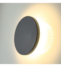 Applique in metallo nera LWL0015 12w 1345 lumen 4000k luce naturale misura 160x60mm lampada da parete IP65 da esterno Applique in metallo nera LWL0015 12w 1345 lumen 4000k luce naturale misura 160x60mm lampada da parete IP65 da esterno