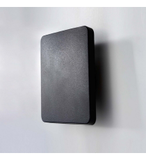 Applique in metallo nera LWL0017 12w 1345 lumen 4000k luce naturale misura 165x165x61mm lampada da parete IP65 da esterno Applique in metallo nera LWL0017 12w 1345 lumen 4000k luce naturale misura 165x165x61mm lampada da parete IP65 da esterno