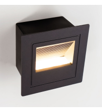 Applique in metallo nera LSL0001 5w 390 lumen 4000k luce naturale misura 84x84x50mm lampada da parete IP65 da esterno Applique in metallo nera LSL0001 5w 390 lumen 4000k luce naturale misura 84x84x50mm lampada da parete IP65 da esterno